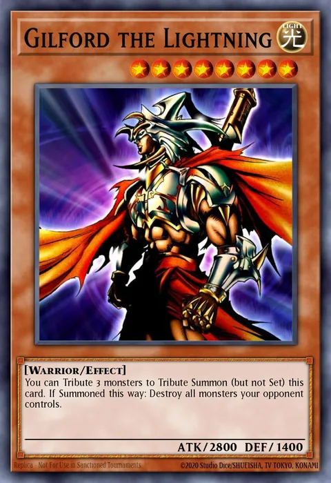 Gilford the Lightning trading card