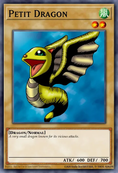 Petit Dragon trading card