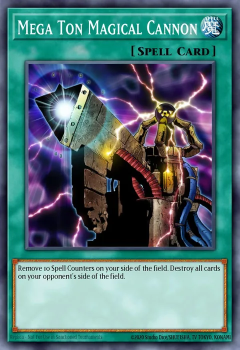 Mega Ton Magical Cannon trading card