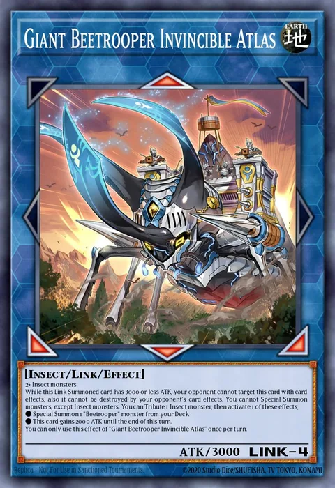 Giant Beetrooper Invincible Atlas trading card