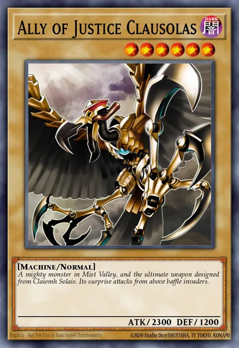 Ally of Justice Clausolas trading card