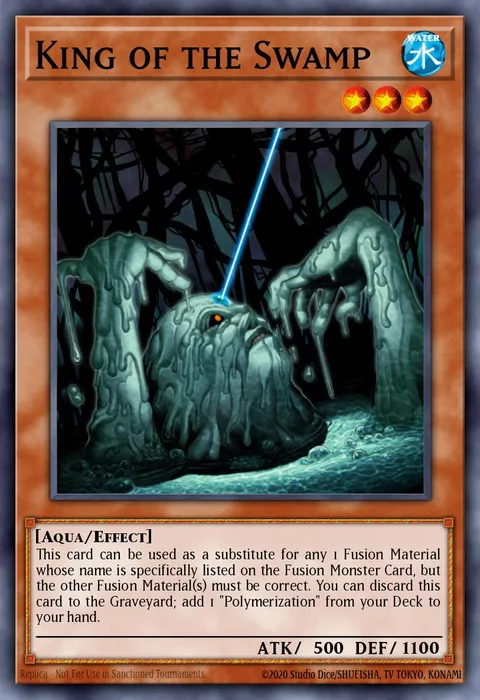 King of the Swamp trading card
