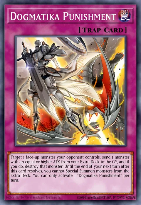 Dogmatika Punishment trading card