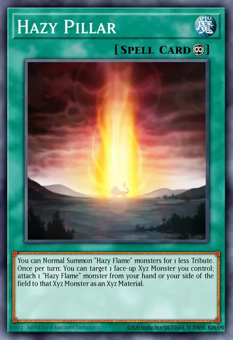 Hazy Pillar trading card