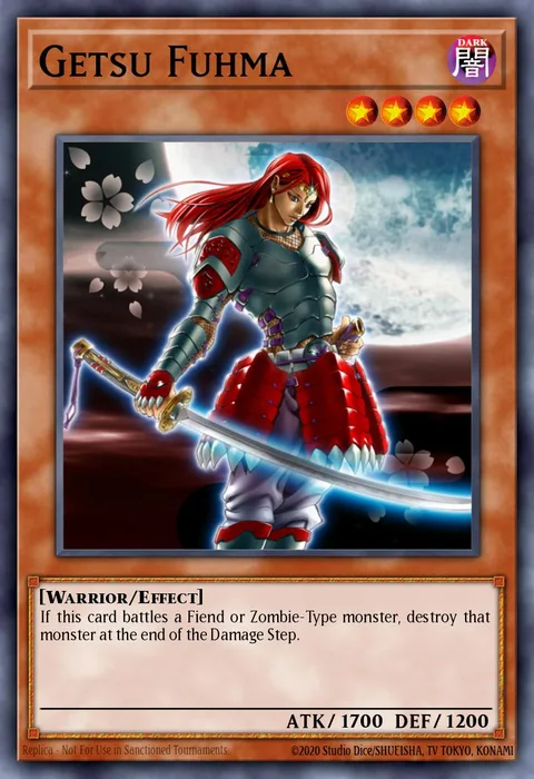 Getsu Fuhma trading card