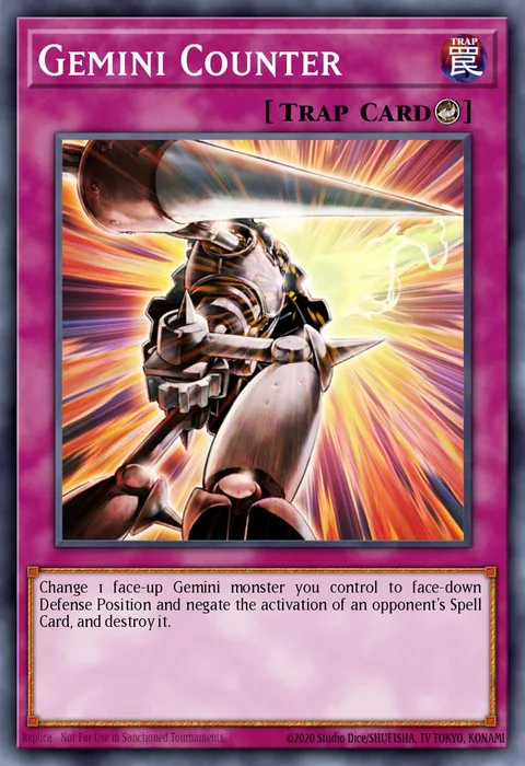 Gemini Counter trading card