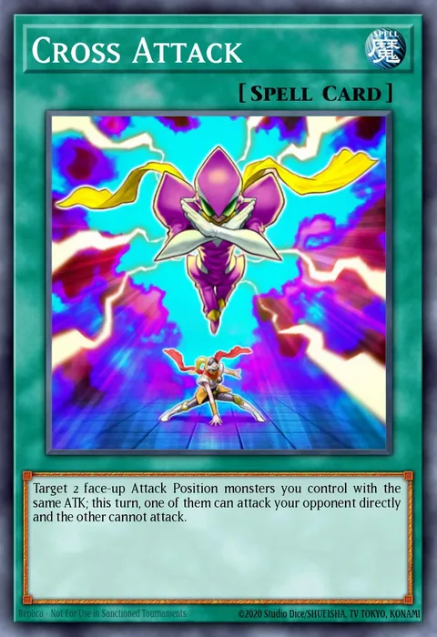 Cross Attack trading card