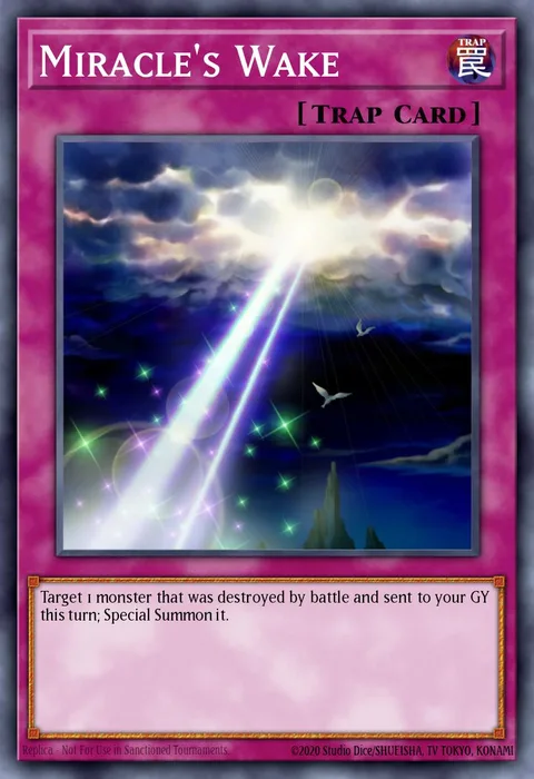 Miracle's Wake trading card