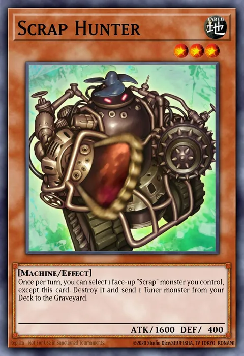 Scrap Hunter trading card