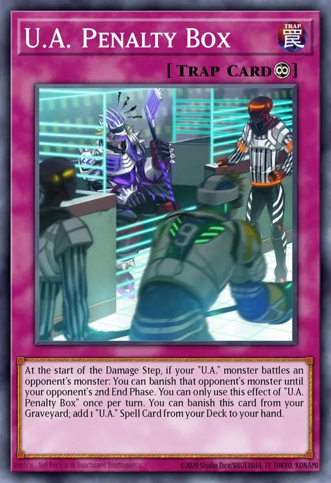 U.A. Penalty Box trading card