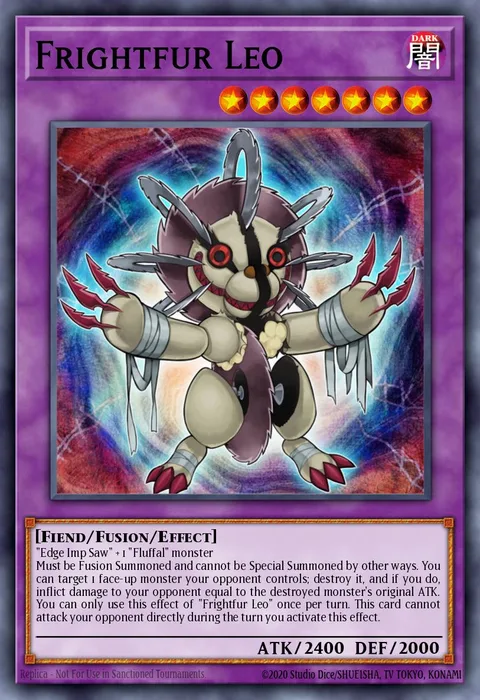 Frightfur Leo trading card