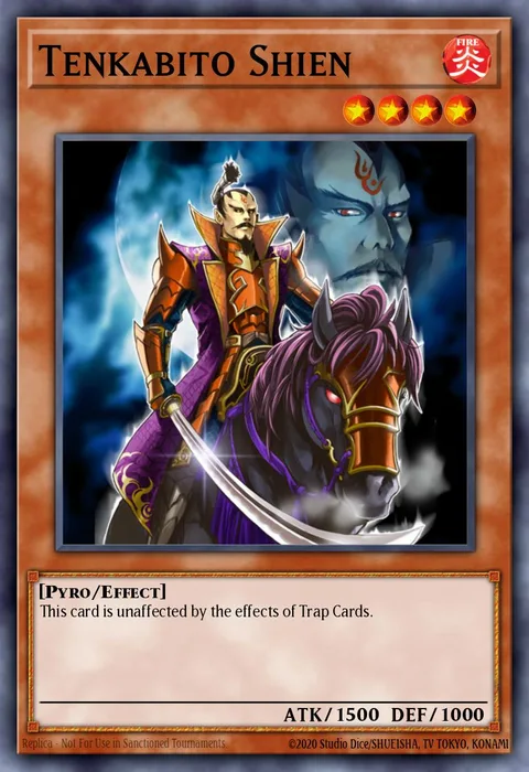 Tenkabito Shien trading card