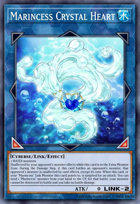 Marincess Crystal Heart trading card