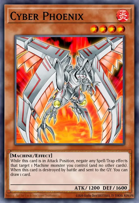 Cyber Phoenix trading card