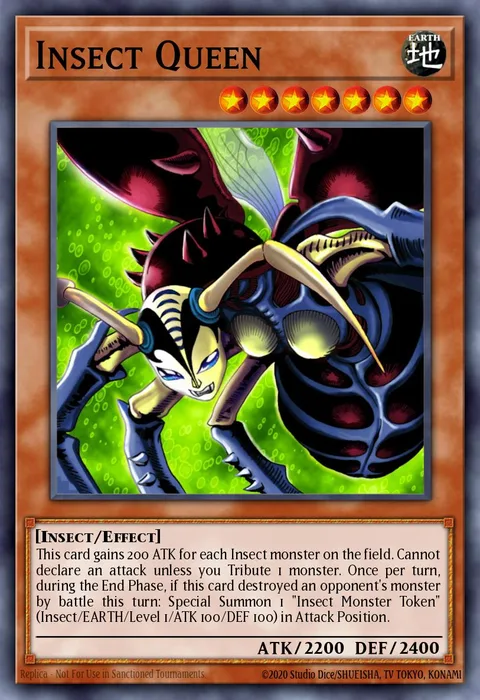 Insect Queen trading card