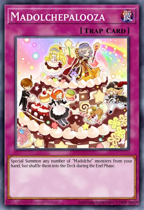Madolchepalooza trading card