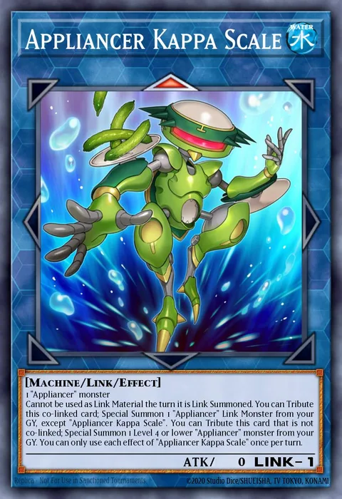Appliancer Kappa Scale trading card