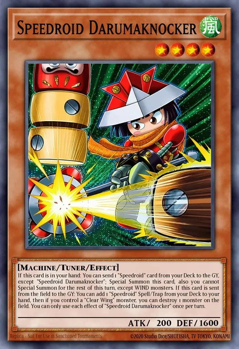 Speedroid Darumaknocker trading card