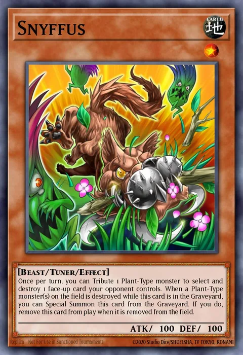 Snyffus trading card