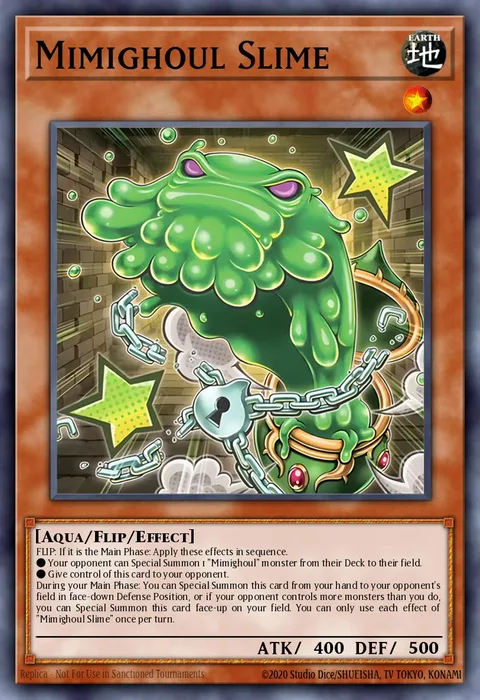 Mimighoul Slime trading card