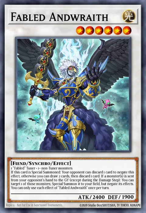 Fabled Andwraith trading card
