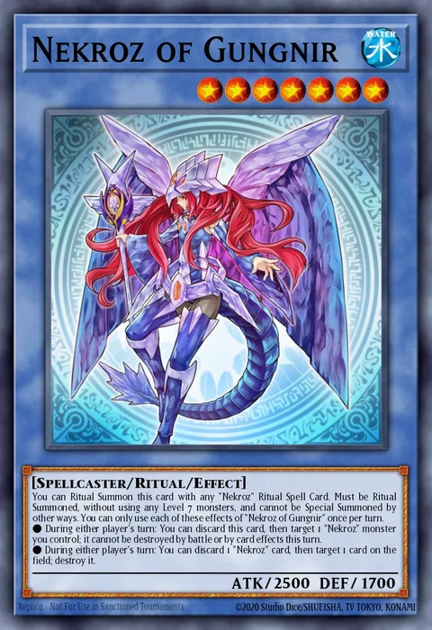 Nekroz of Gungnir trading card