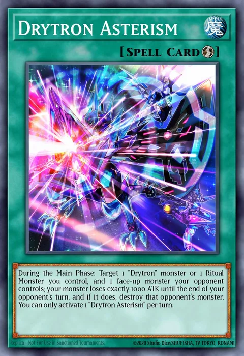 Drytron Asterism trading card