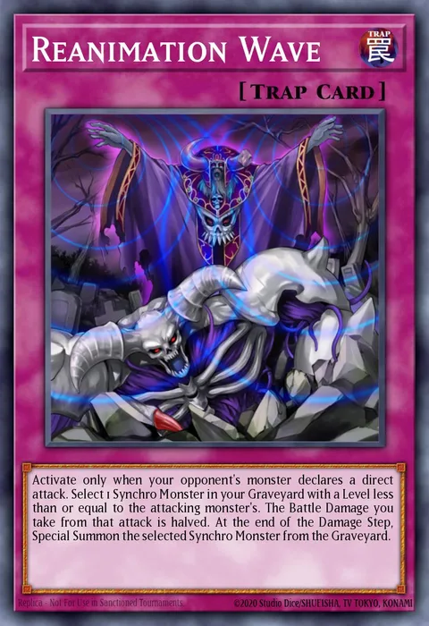 Reanimation Wave trading card