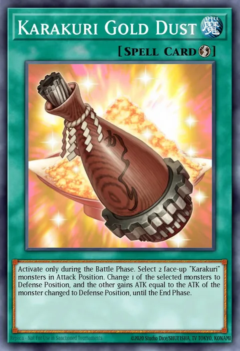 Karakuri Gold Dust trading card