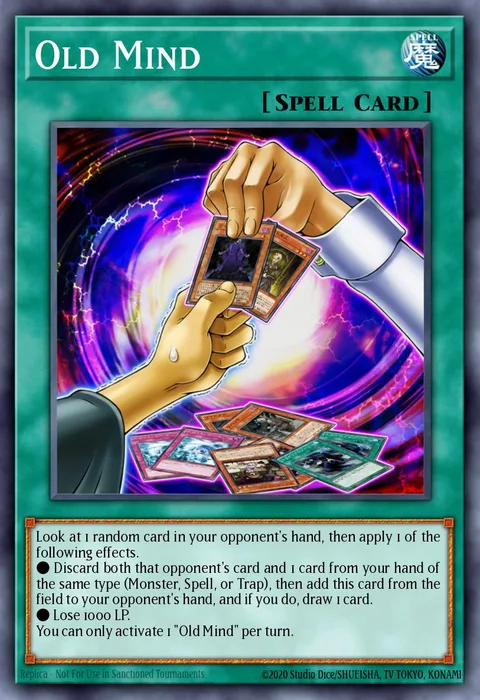 Old Mind trading card