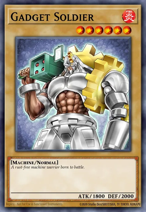 Gadget Soldier trading card