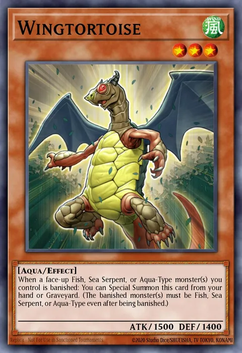 Wingtortoise trading card