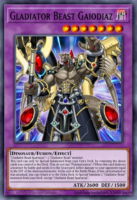 Gladiator Beast Gaiodiaz trading card