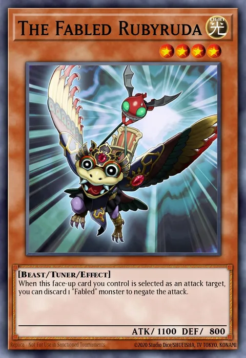 The Fabled Rubyruda trading card