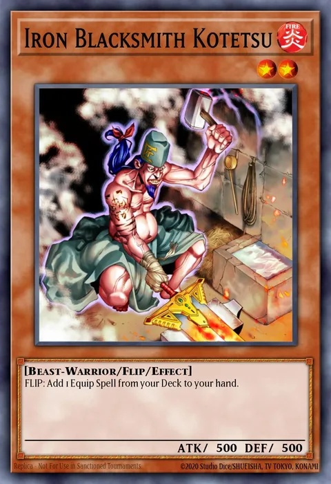 Iron Blacksmith Kotetsu trading card