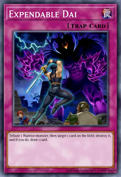 Expendable Dai trading card