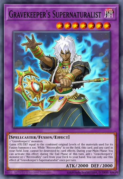 Gravekeeper's Supernaturalist trading card