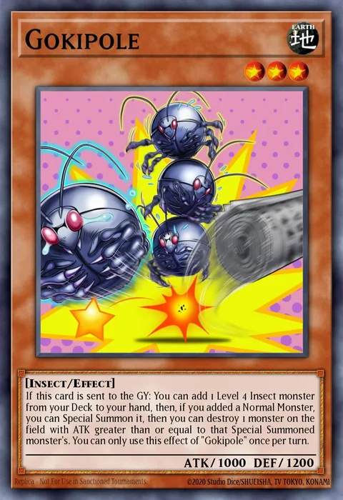 Gokipole trading card