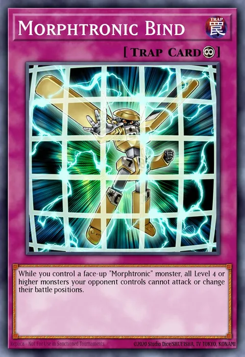 Morphtronic Bind trading card