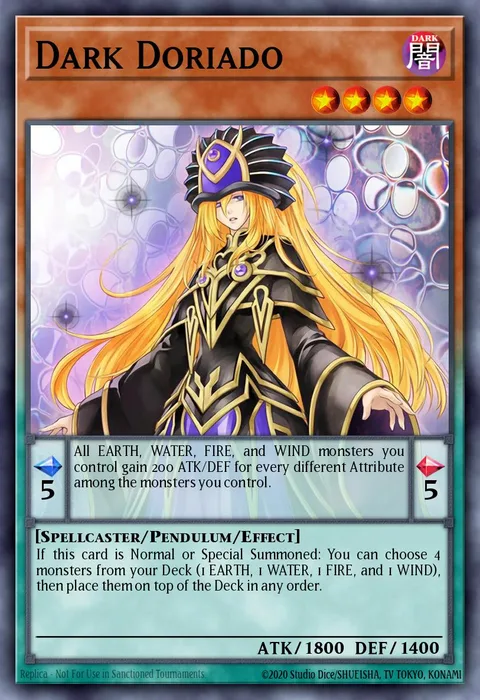 Dark Doriado trading card