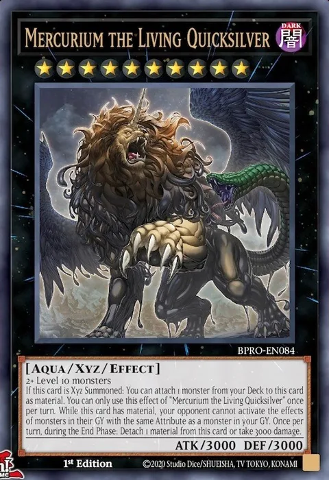 Mercurium the Living Quicksilver trading card