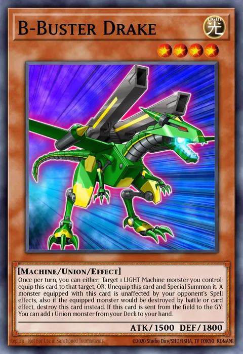 B-Buster Drake trading card