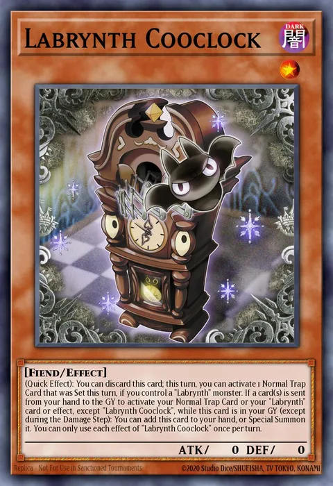 Labrynth Cooclock trading card