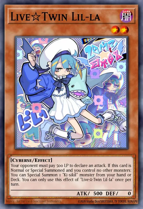 Live☆Twin Lil-la trading card