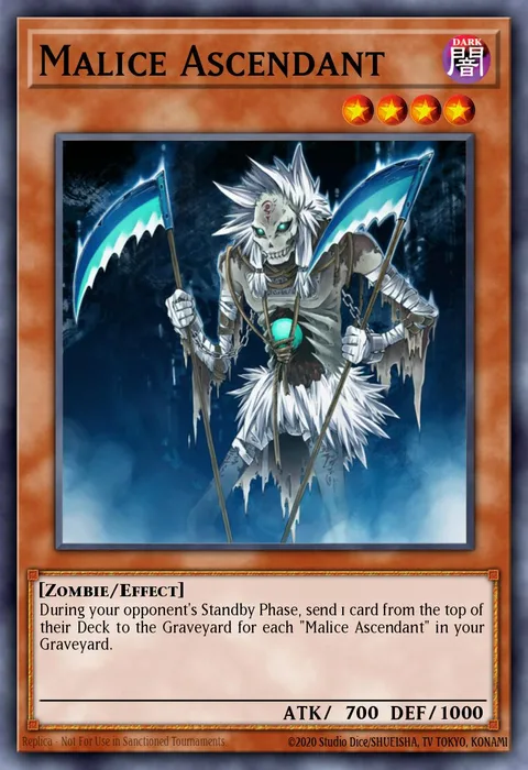 Malice Ascendant trading card