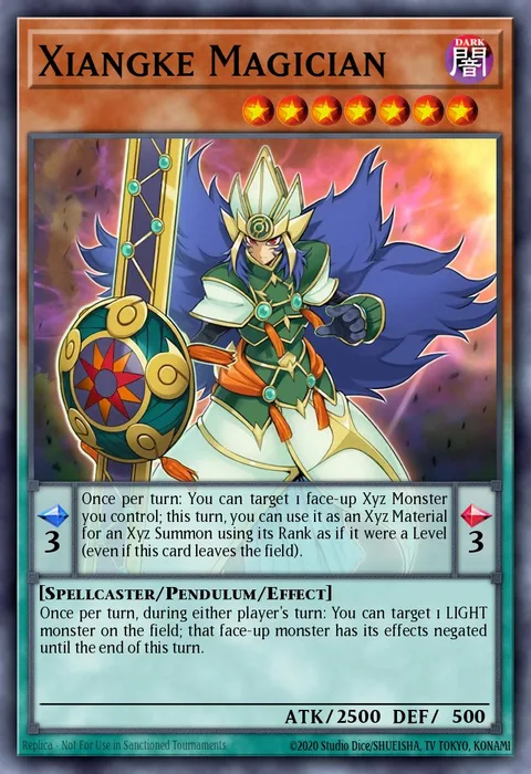 Xiangke Magician trading card