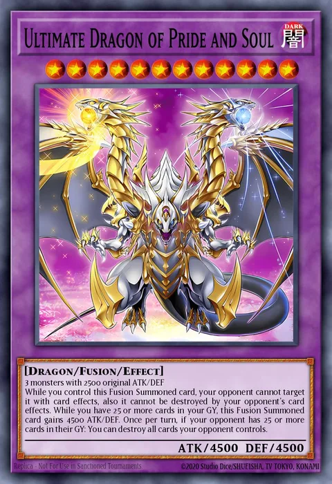 Ultimate Dragon of Pride and Soul trading card