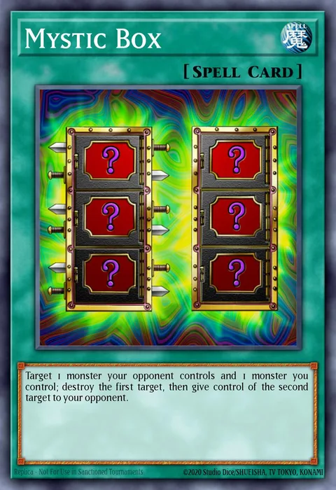 Mystic Box trading card