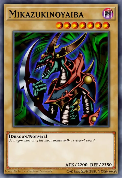 Mikazukinoyaiba trading card