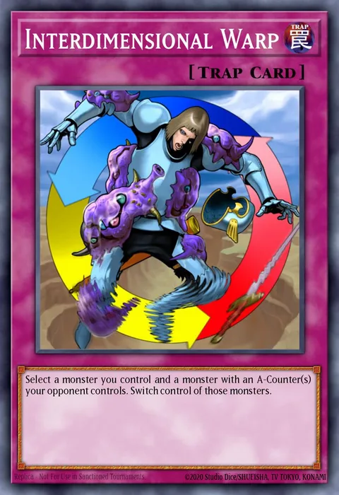 Interdimensional Warp trading card